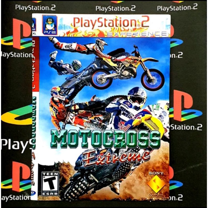 KASET PS2 ORIGINAL BOX GAME MOTORCROSS TERBARU - KASET GAME PLAYSTATION 2 TERLARIS - KASET VIDEO GAM