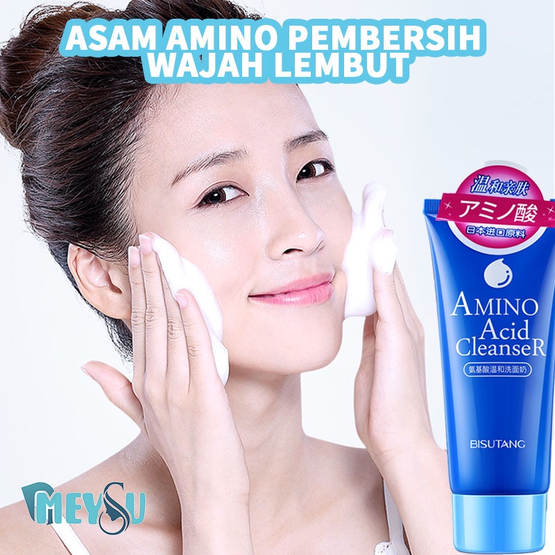 Amino Acid Gentle Facial Cleanser 100 ml Oil Control Whitening Facial Foam