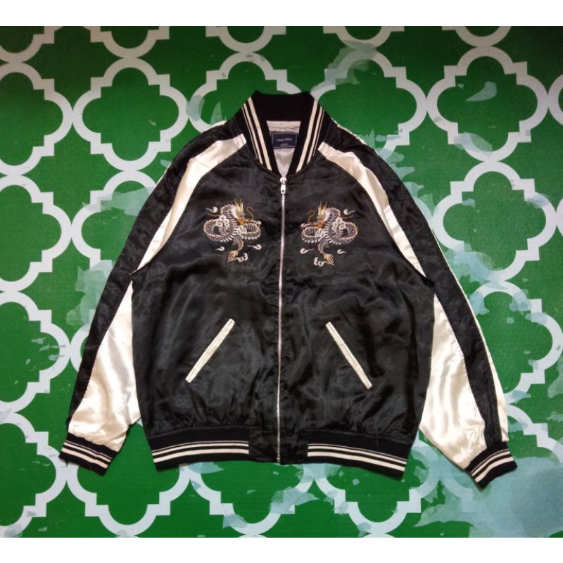 Sukajan hitam jaket second original