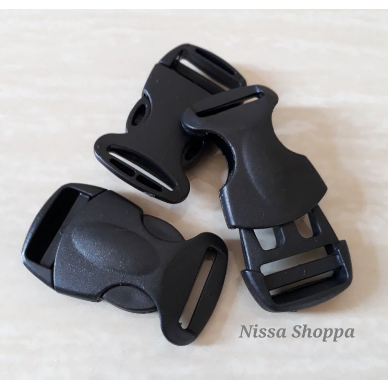 Kunci sodok / buckles / stopper tali tas ukuran 2 cm