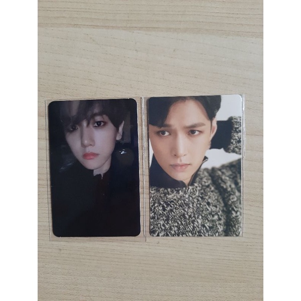 READY OFFICIAL PHOTOCARD PC EXO X NATURE REPUBLIC, PC BAEKHYUN DELIGHT PC CHEN