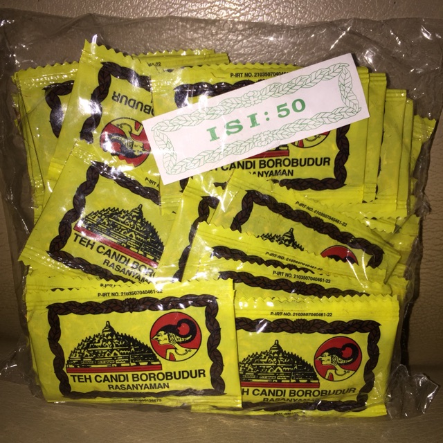 

Teh Candi Borobudur isi 50pcs