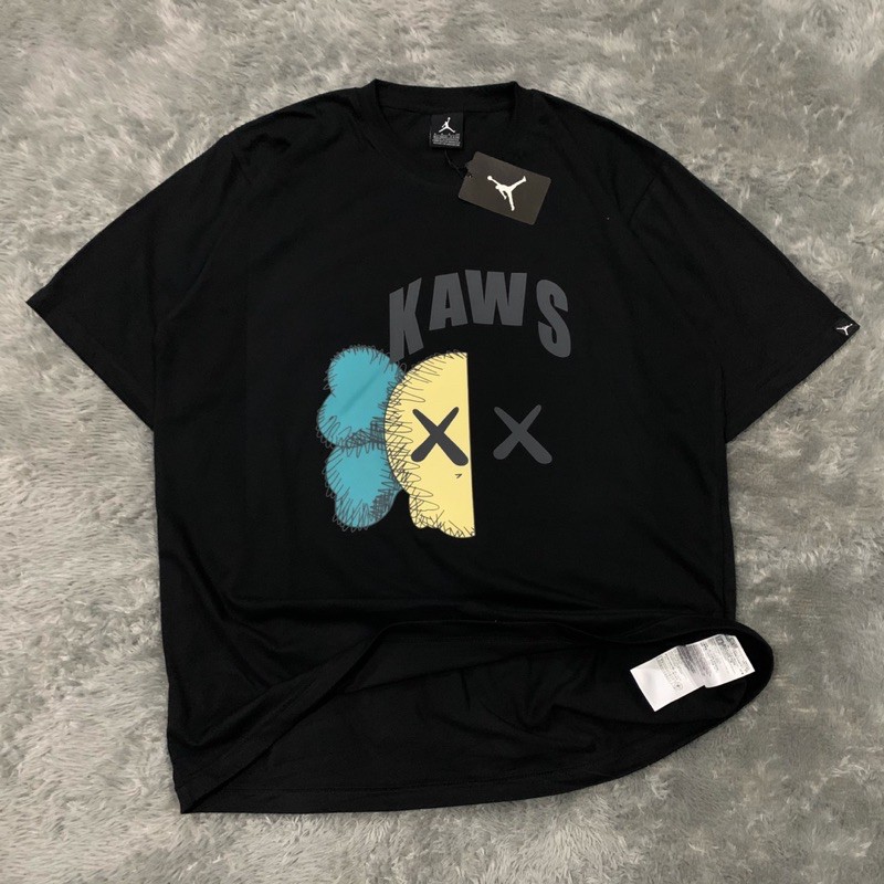 Kaos Tshirt Air Jordan X Kaws 23 Fulltag &amp; Lebel