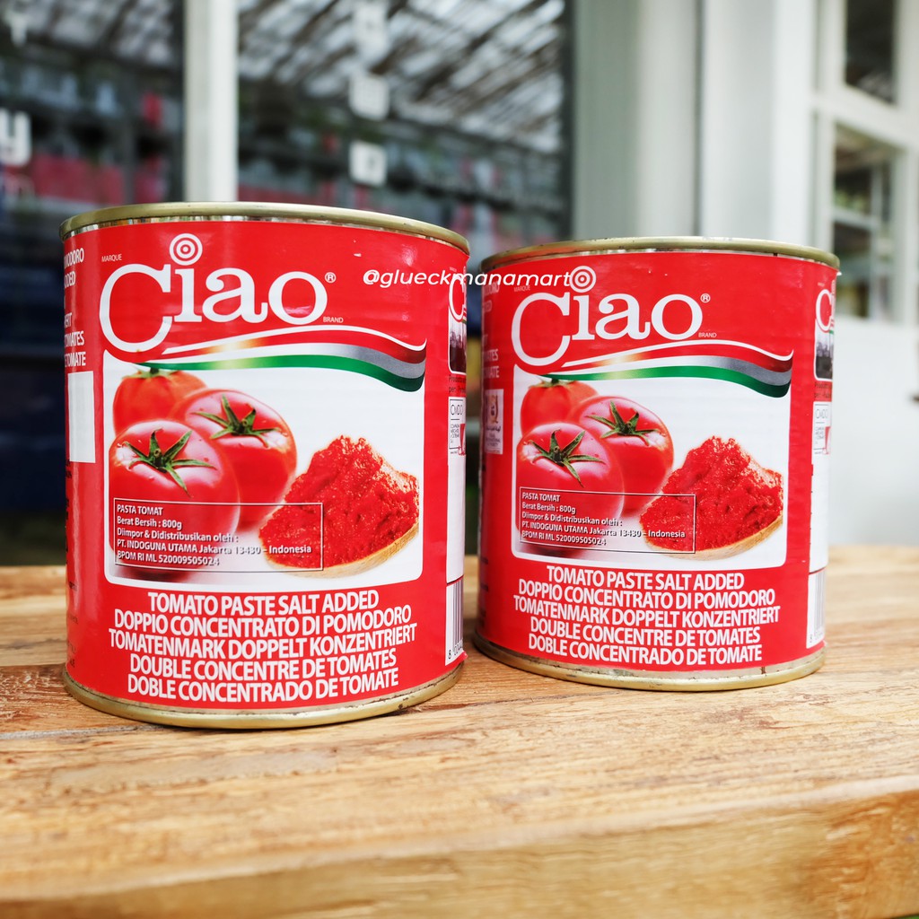 

Tomato Paste / Pasta Tomat - Ciao 800 gr