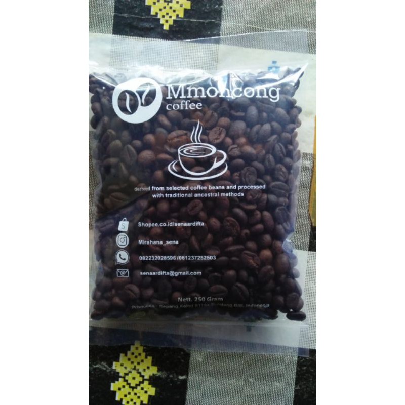 

KOPI ROBUSTA ASLI BALI roasted beans