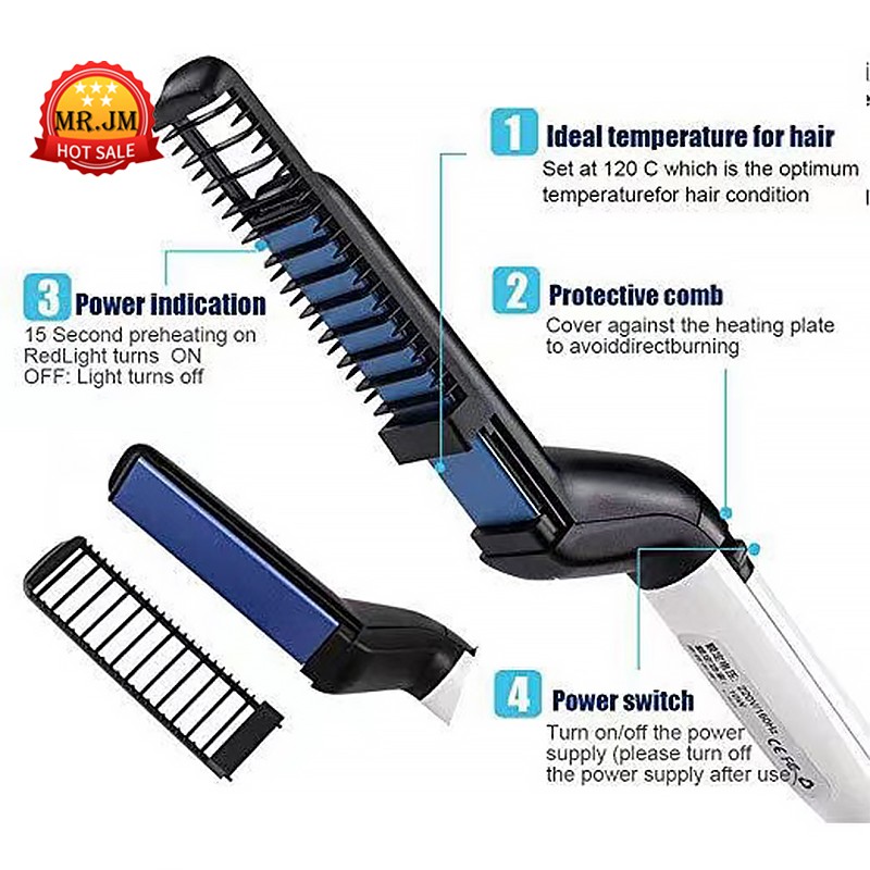 Catokan Mini Cowo Serba guna Multifungsi Hair Straightener Man