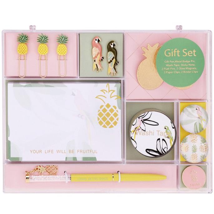 

Pinneaple Stationery Set / Alat Tulis Set / Kado Lucu / Gift Set