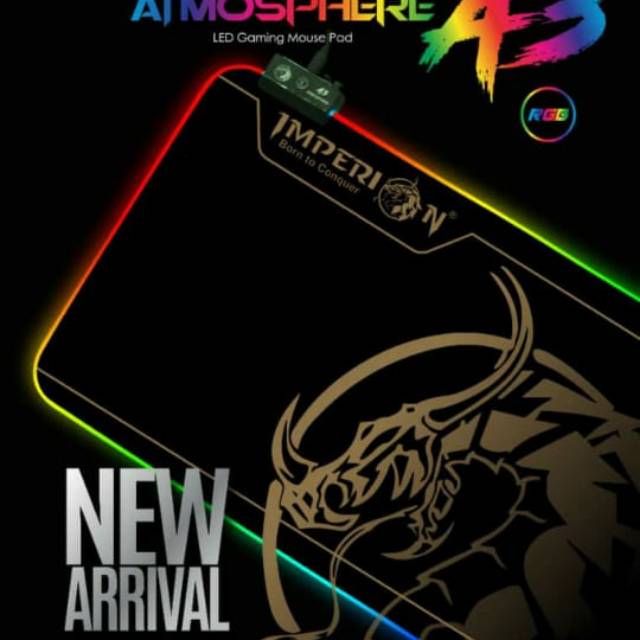 Imperion Mouse Pad Gaming A3 Atmosphere Led RGB