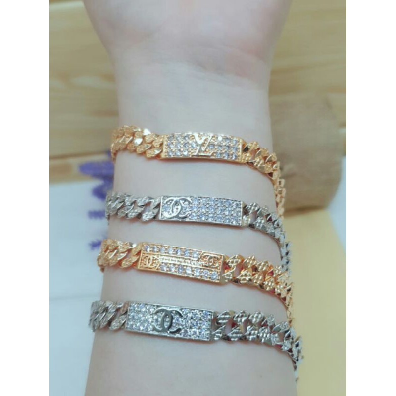 Gelang xuping rantai / gelang rantai sisik lv / gelang xuping wanita