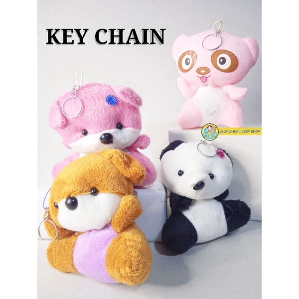 BONEKA GANTUNGAN KUNCI / BONEKA LUCU / GANTUNGAN KUNCI / BONEKA