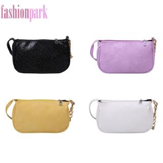 [New]Fashion Women PU Leather Handbags Purse Zip Solid