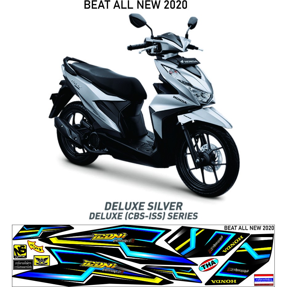 Jual STRIPING VARIASI THAILOOK LIS POLET STILE HONDA BEAT NEW 2020 2021 STICKER BEAT BARU 2020 Indonesia Shopee Indonesia