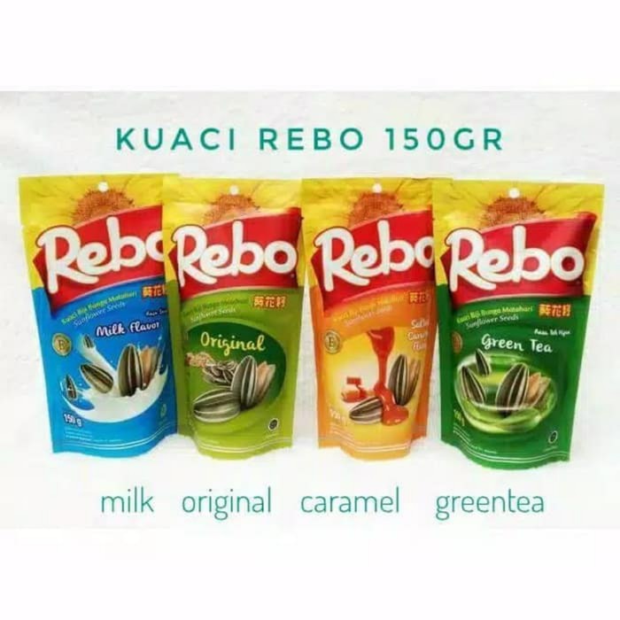 

Spesial REBO Kuaci / Kwaci Bunga Matahari - 150Gr - ORIGINAL Eksklusif