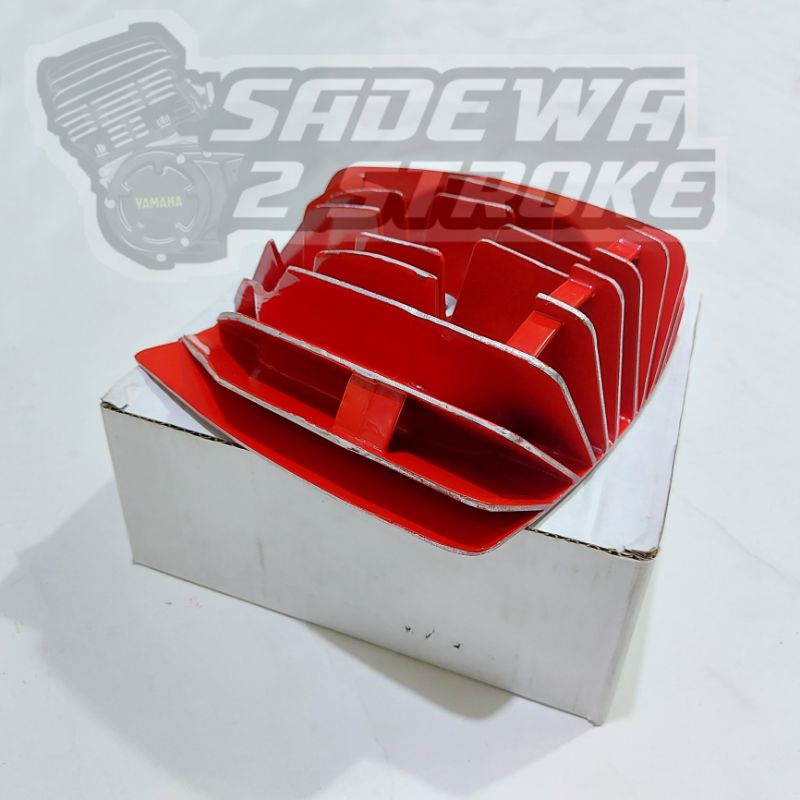 HEAD BLIMBING RX KING YZ CUSTOM GARPUTALA ORIGINAL WARNA MERAH  NO SQUIS