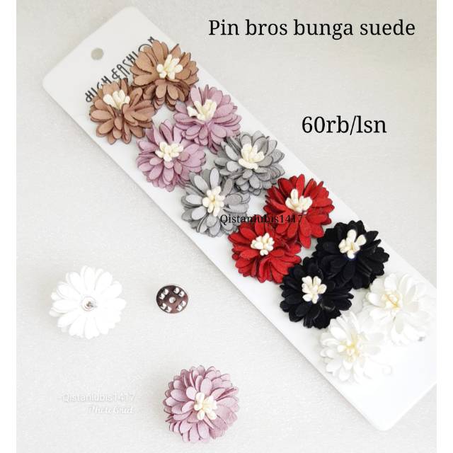 Pin tuspin bunga putik