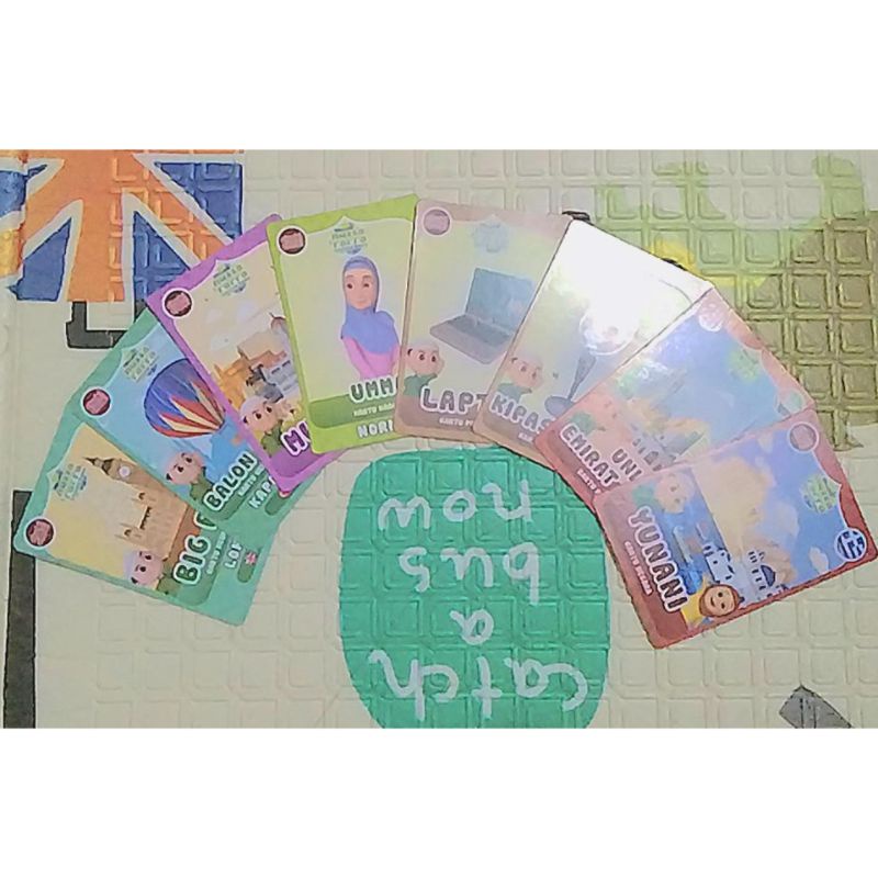 Card Nussa & Rara Keliling Dunia | Choki Choki |