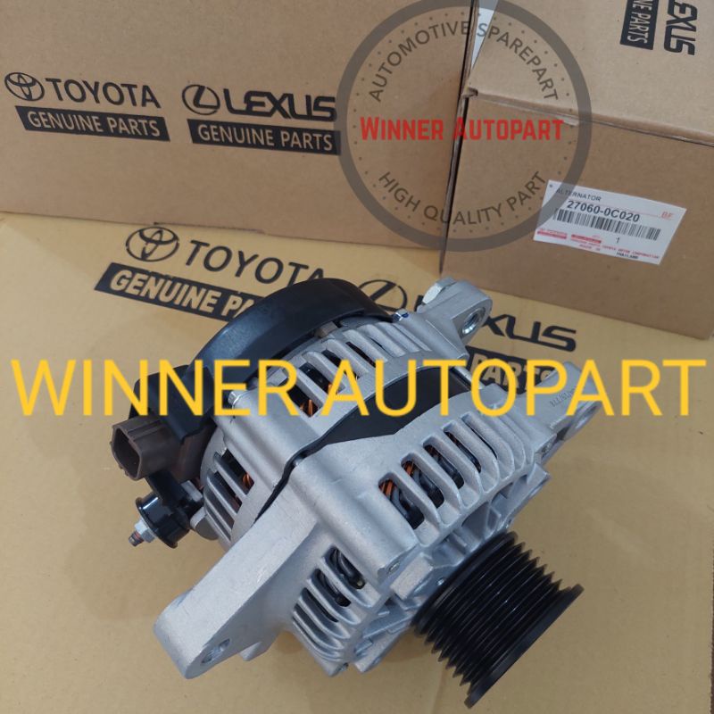 ALTERNATOR ASSY DINAMO JALAN DINAMO CAS TOYOTA INNOVA BENSIN INOVA BENSIN