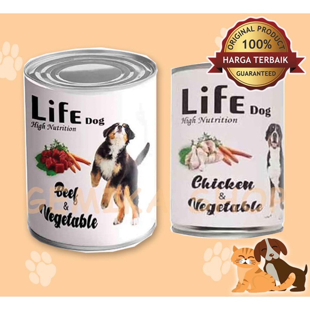 MAKANAN ANJING LIFE DOG 375 GR