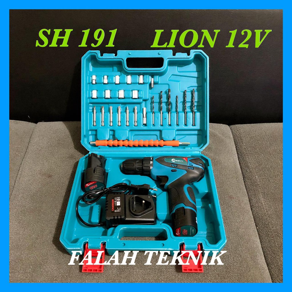 MESIN BOR CORDLESS DRILL 12V MAILTANK SH 191