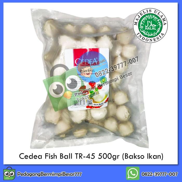 

Cedea Fish Ball TR-45 1Kg | Bakso Ikan | Baso Ikan | Ikan Olahan Best Seller