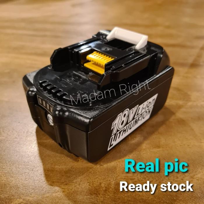 Baterai Cordless Drill Mesin Bor Makita 18V 4.0Ah