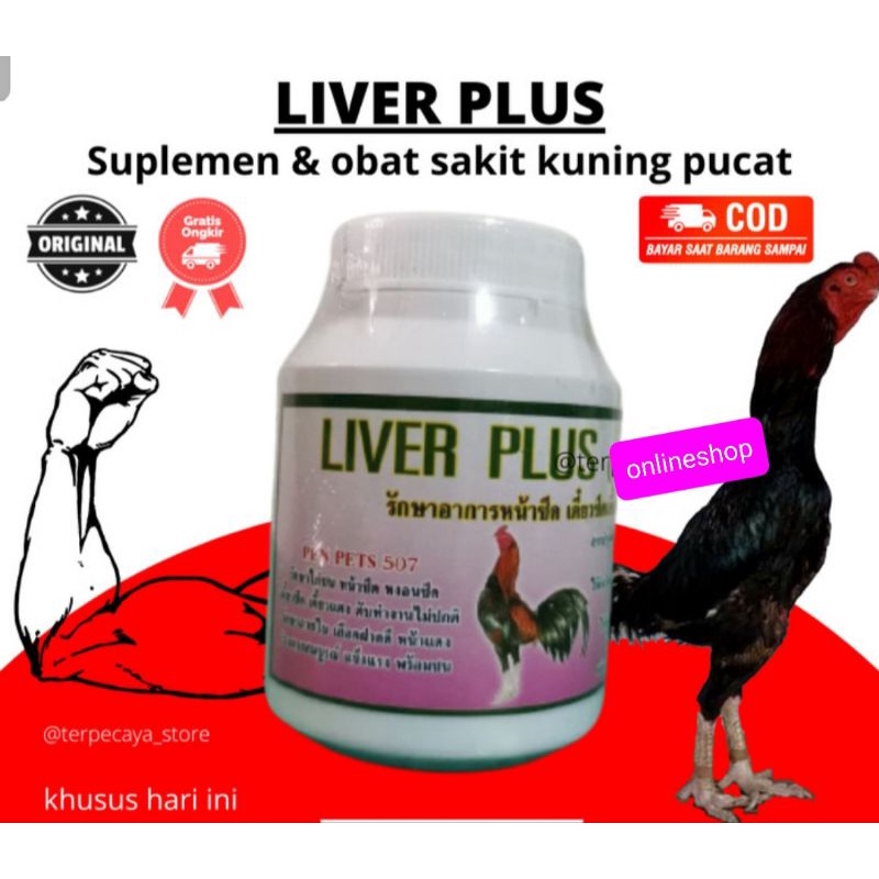 LIVER PLUS 50 butir OBAT AYAM BURUNG MERPATI LEMAS LESU SAKIT KUNING PUCAT PIAS LEVER TAMBAH DARAH NAFSU MAKAN ASLI ORI IMPOR