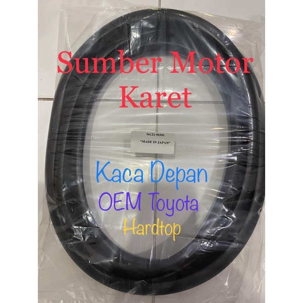 Karet Kaca Depan OEM Toyota Hardtop FJ BJ 50/45 2F Jpn