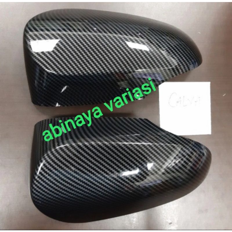 Cover Spion Mobil SIGRA CALYA Full Carbon Pelapis Spion