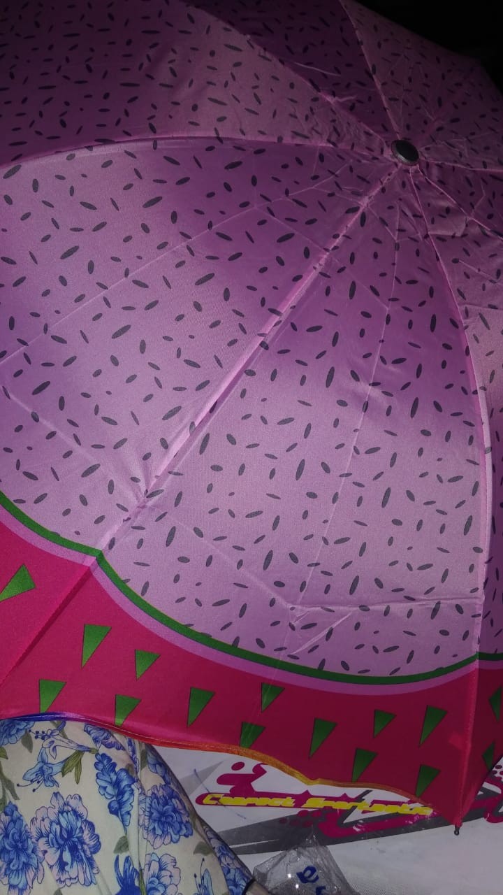 Payung Lipat 3 Motif Buah / Fruit Umbrella