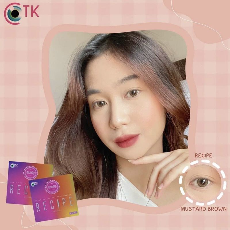 (BISA COD) SOFTLENS RECIPE BY CTK FREE LENSCASE / SOFLENS / SOFTLEN