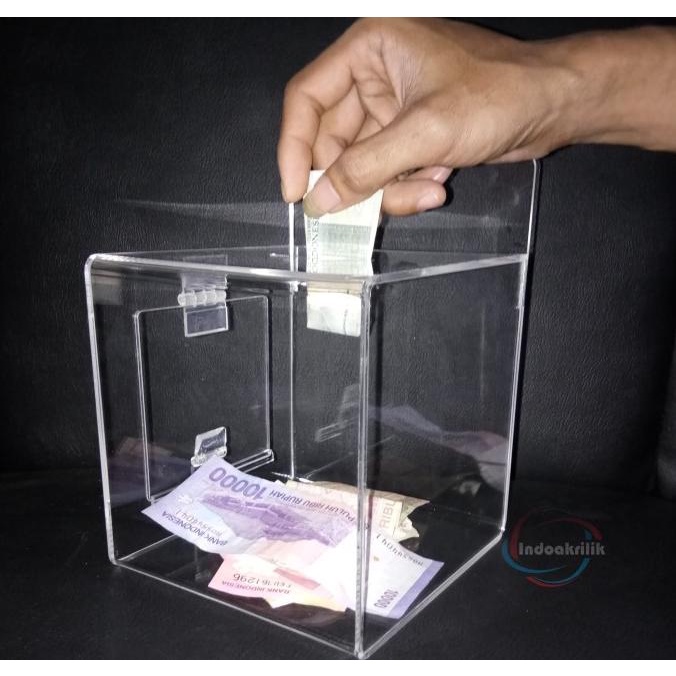

((COD)) Kotak amal/saran acrylic PROMOKode 3411