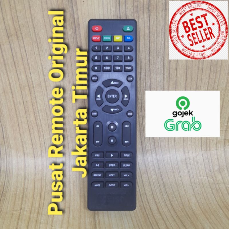 REMOTE REMOT DVD PLAYER ICHIKO ORIGINAL ASLI