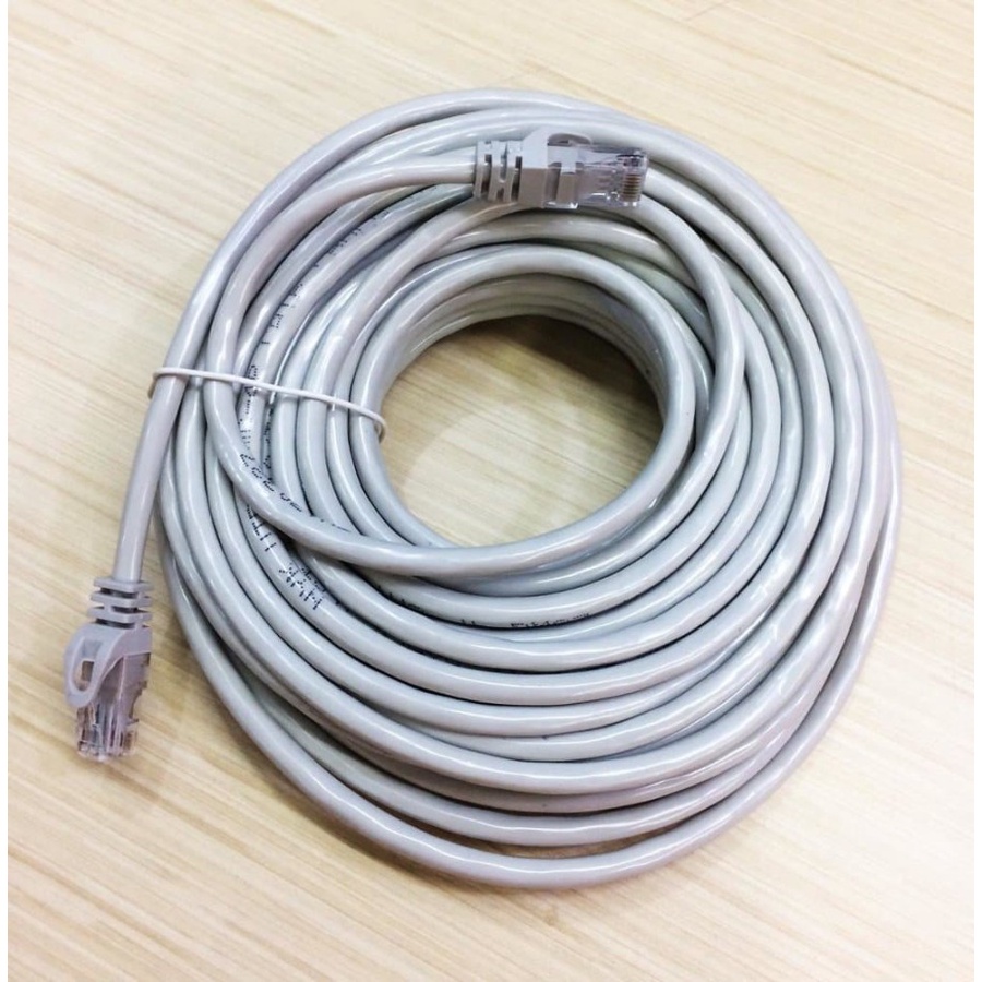 Kabel Lan Panjang 15 Meter UTP CAT 6e NYK