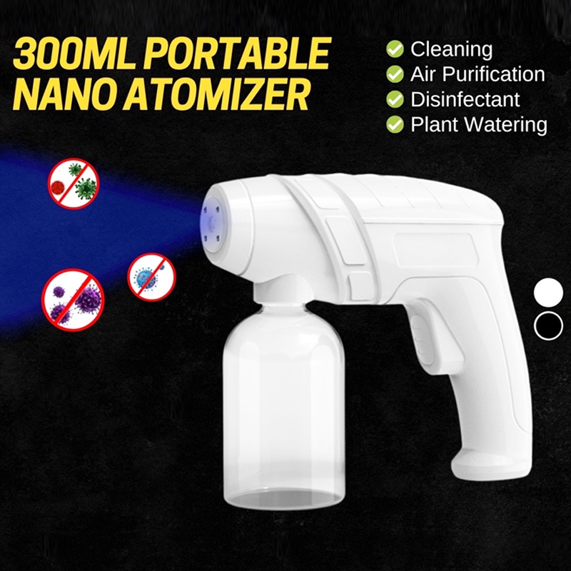 Nano Spray Disinfection Gun Wireless Q7-2 PUTIH