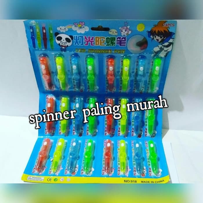 

READY PULPEN FIDGET SPINNER / PEN SPINNER LED