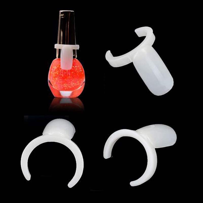 【 COD 】10PCS Nail display ring colour / cincin chart warna kutek / display kuku