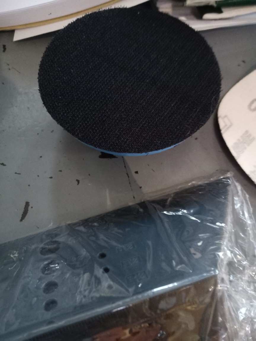 Tatakan Amplas Velcro 4 Inch