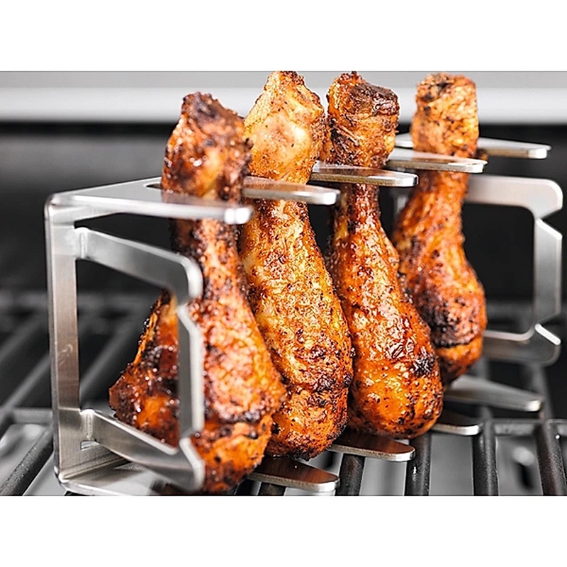 Rak Pemanggang Ayam Bahan Stainless Steel Untuk BBQ