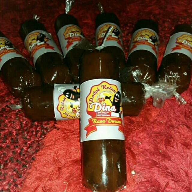 

Dodol ketan gula aren rasa durian asli bengkulu