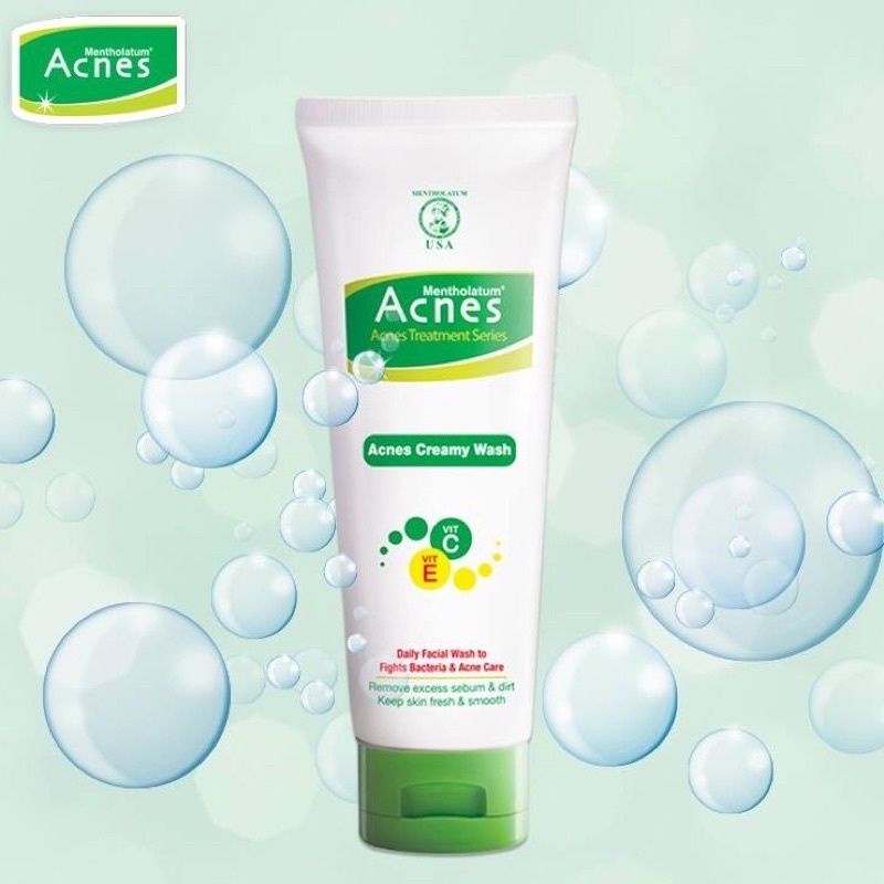 Acnes Treatment series Creamy Facial Wash