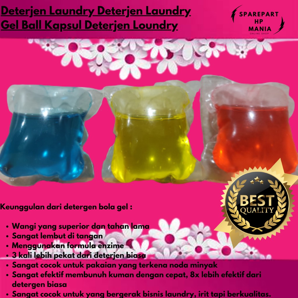 Deterjen Laundry Deterjen Laundry Gel Ball Kapsul Deterjen Loundry