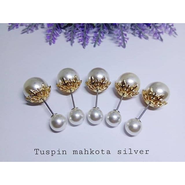 Tuspin mahkota silver