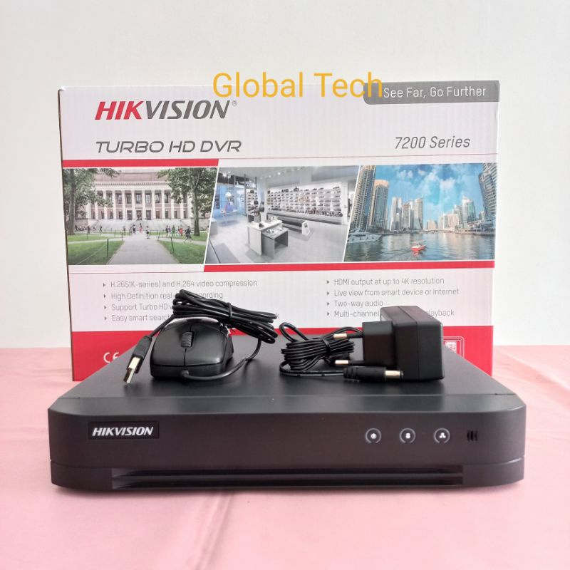 DVR HIKVISION 16ch DS-7216 HQHI-K1/E - Black