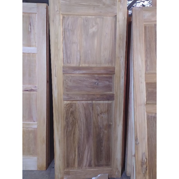 daun pintu kayu jati