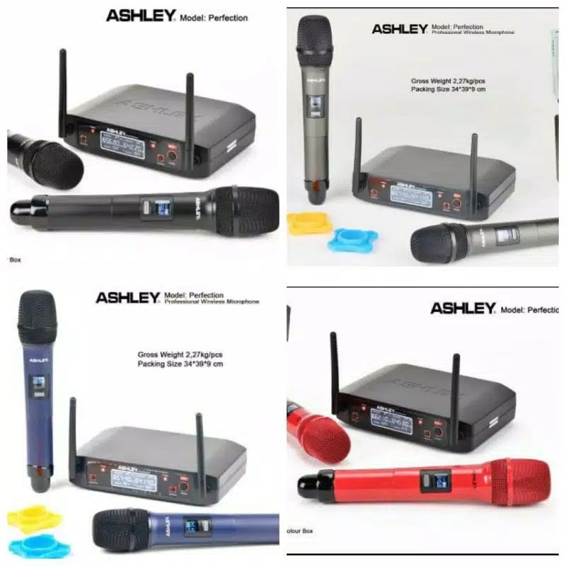 Mic Wirelless Ashley Perfection Serial Original FREE KOPER/Wisdom U133 /PRO VOICE (ORIGINAL) free ko
