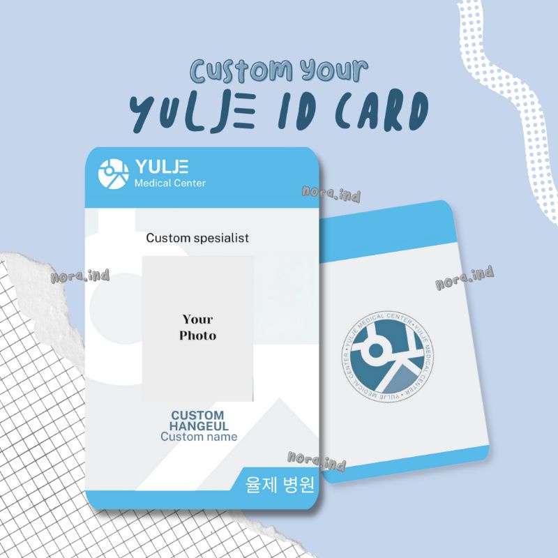 Custom Yulje ID Card | Hospital Playlist ID Card