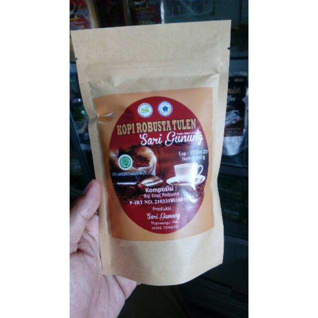 

Kopi Robusta Tulen 150 gram