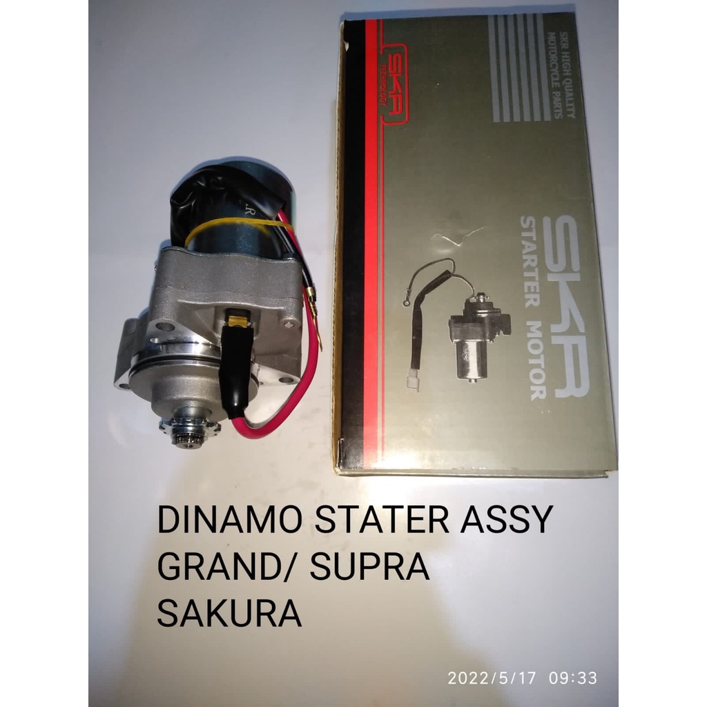 DINAMO STATER STARTER ASSY GRAND SUPRA MERK SKR SAKURA GOOD QUALITY