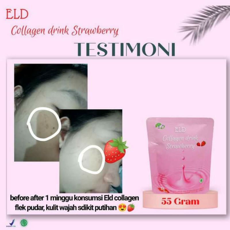 ELD COLLAGEN/ PEMUTIH BADAN/ PELANGSING/OBAT GEMUK