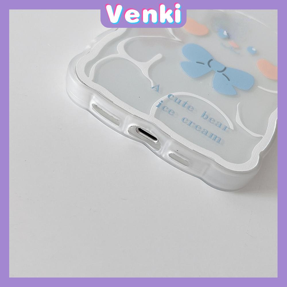 iPhone Case Silicone Soft Case Clear Case Airbag Shockproof Camera Cover Protection Cartoon Cute Bear Compatible For iPhone 11 iPhone 13 Pro Max iPhone 12 Pro Max iPhone 7 Plus